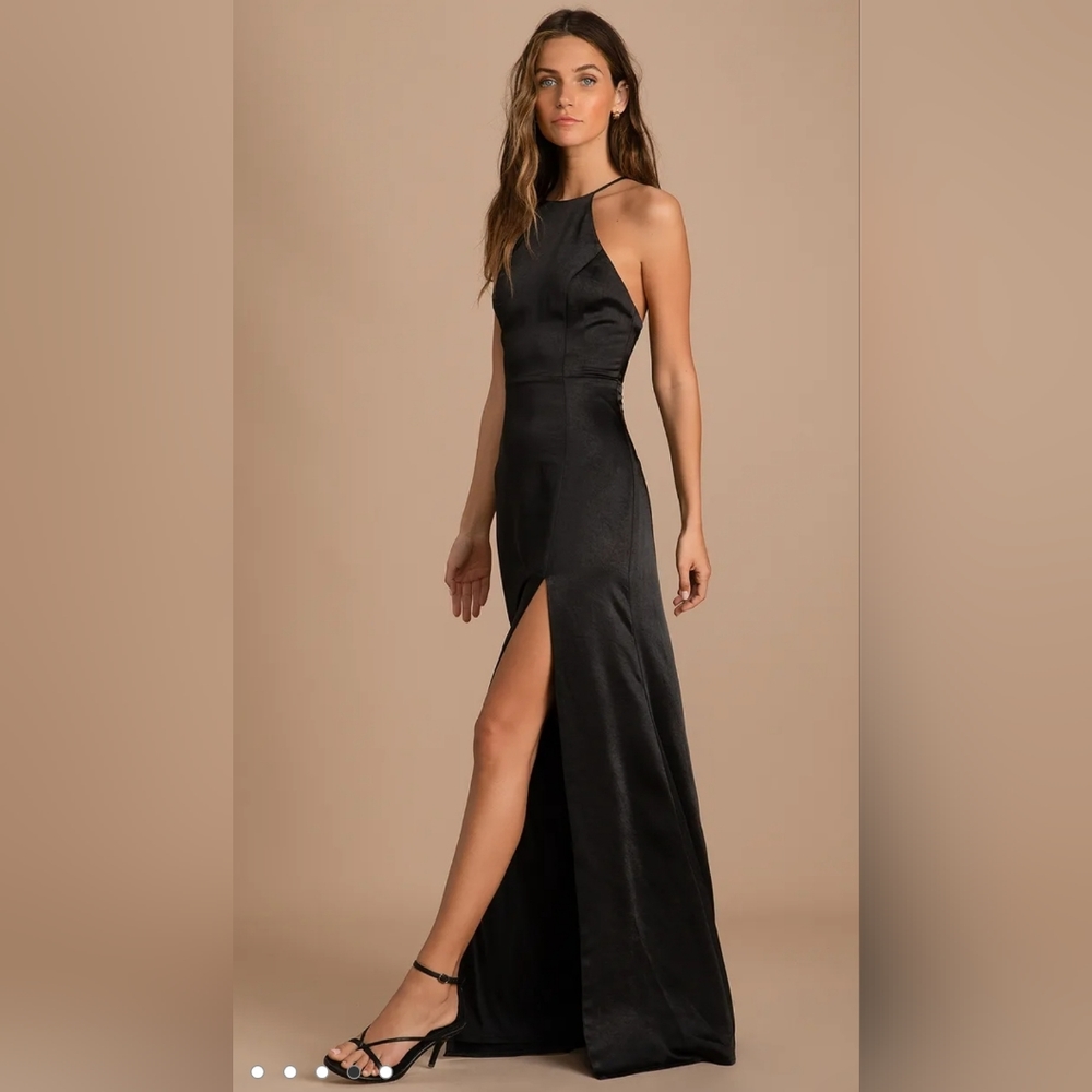 Black evening dress, size S